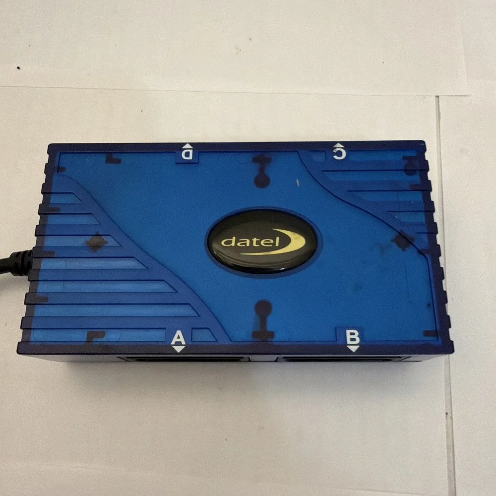 Datel Sony Playstation 2 (PS2) 4x Multiplayer Adapter Model PS2490D Blue